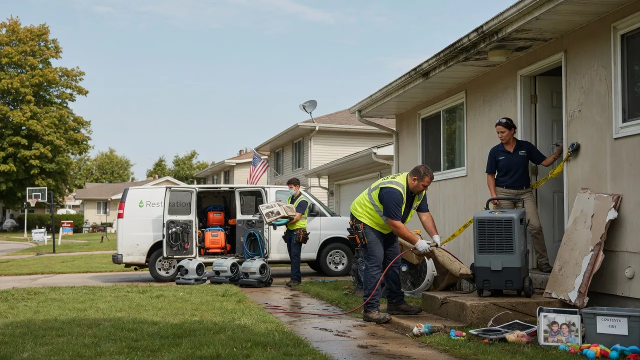 Water Damage Restoration in Conway, MI near me